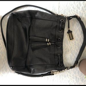 Coach Black Leather Pinnacle Madison bag Authentic
